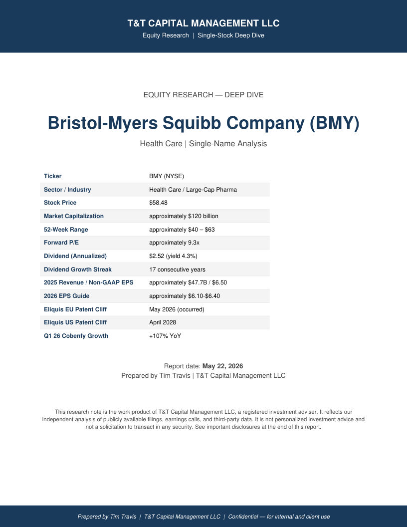 BMY cover