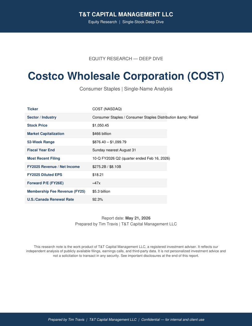 COST cover
