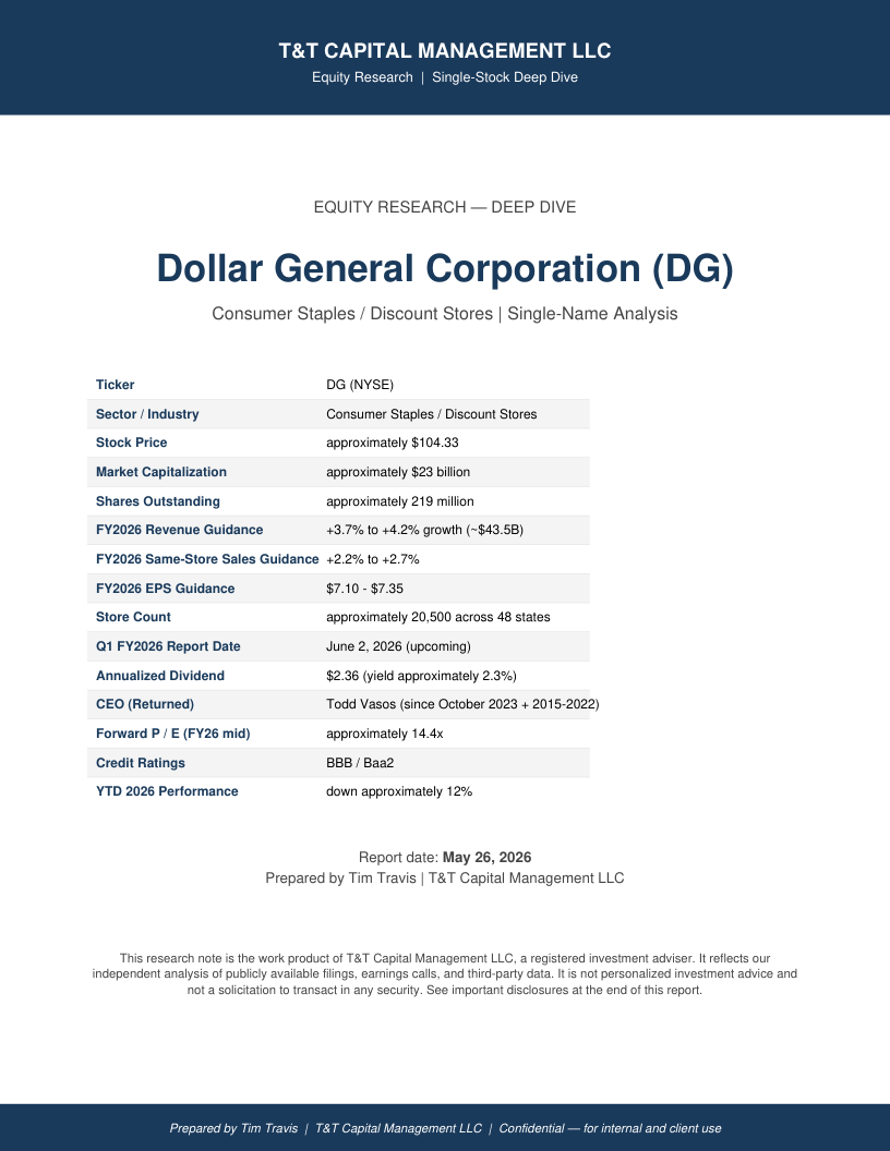 DG cover