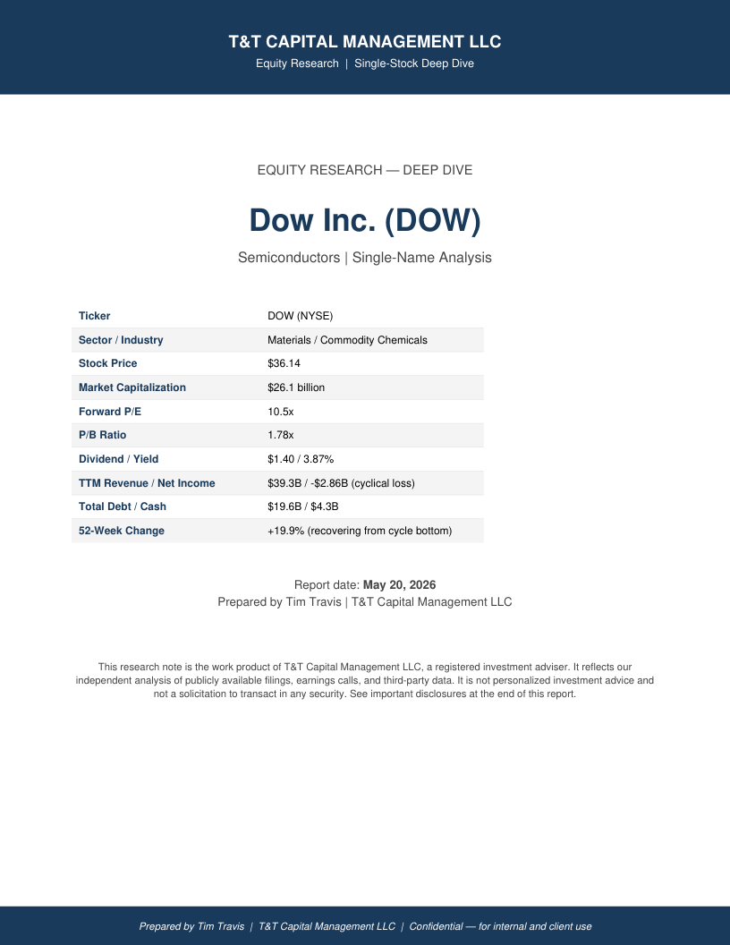 DOW cover