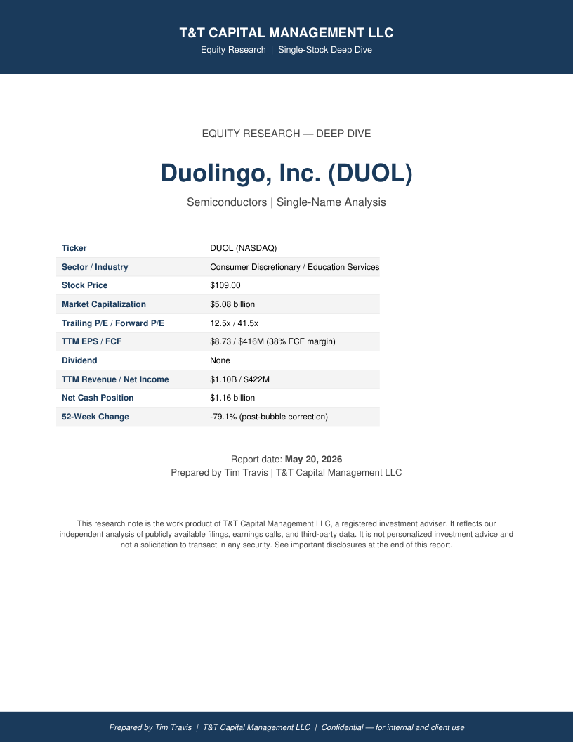 DUOL cover