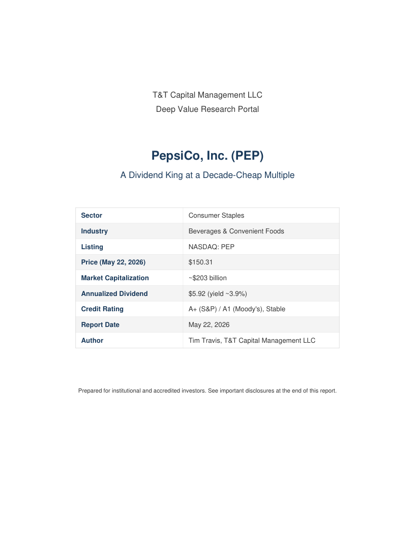 PEP cover