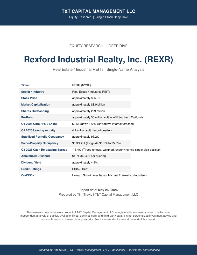 REXR cover