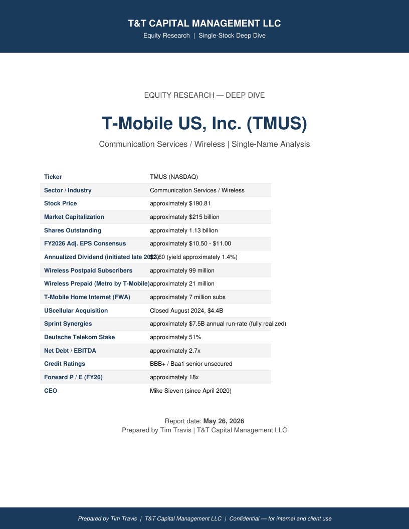 TMUS cover