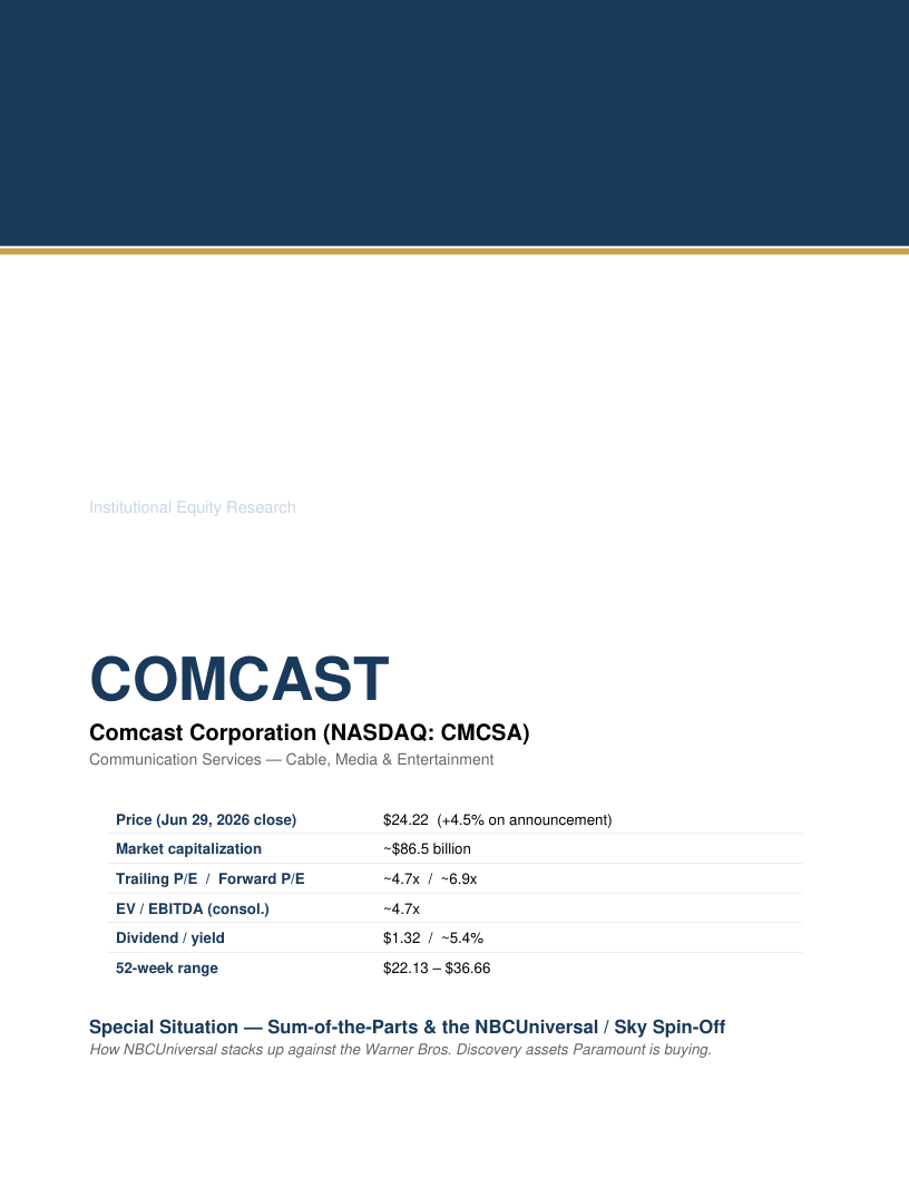 CMCSA cover