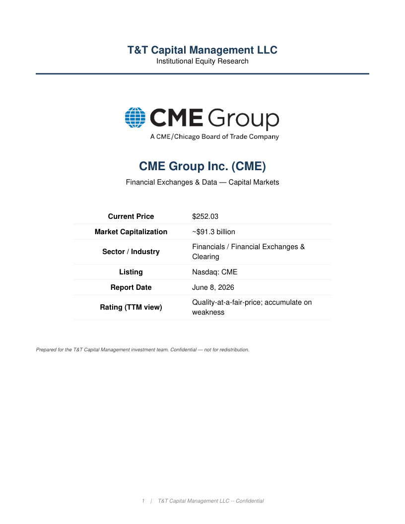 CME cover