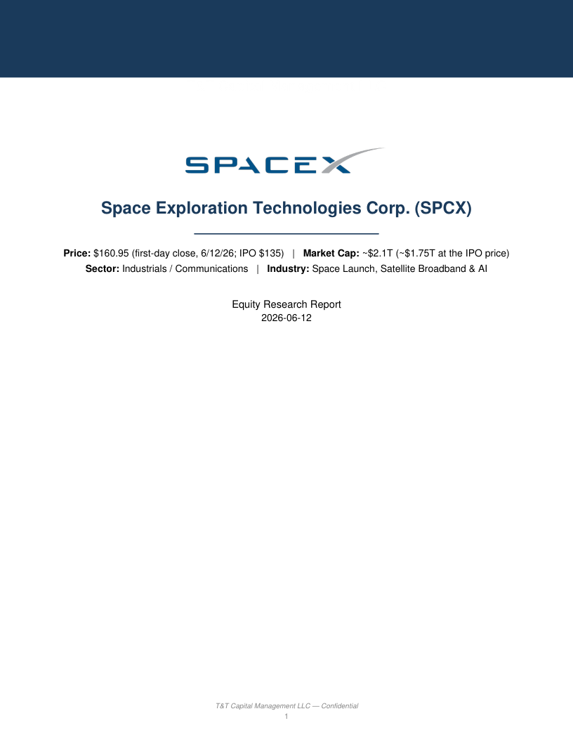 SPACEX cover
