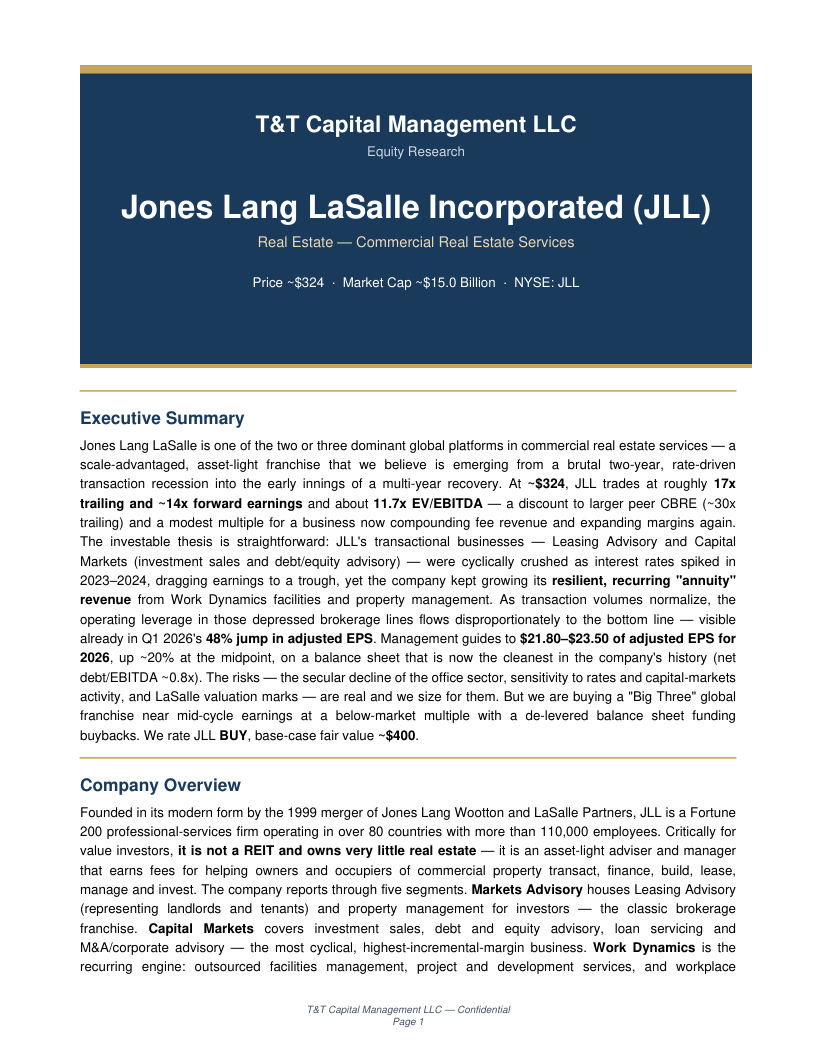 JLL cover