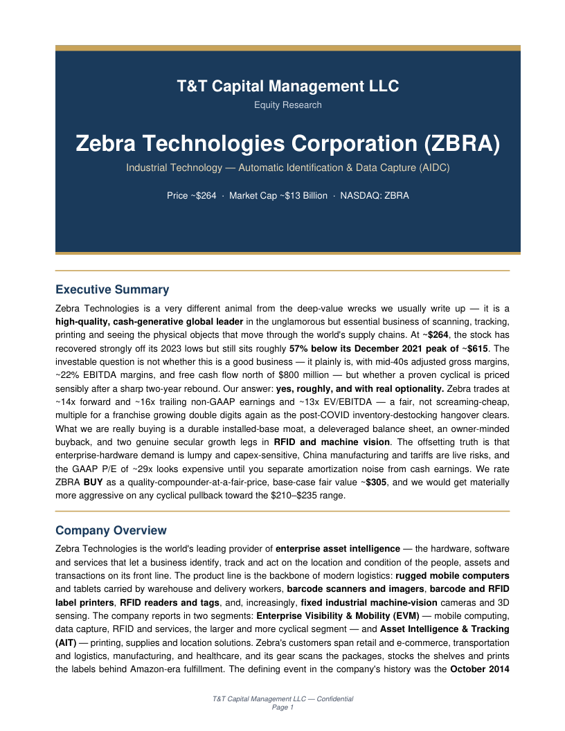 ZBRA cover