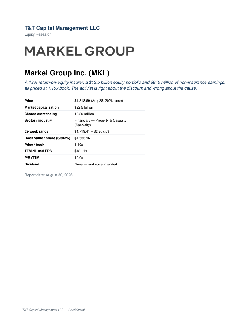 MKL cover